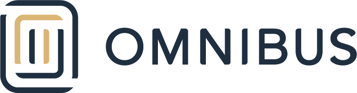 Logo Omnibus Bleu nuit et ecru